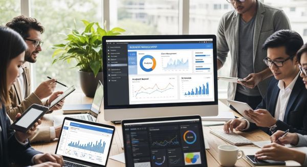 Logiciel tout en un : la solution idéale pour gérer votre entreprise avec Jeboostemaboite